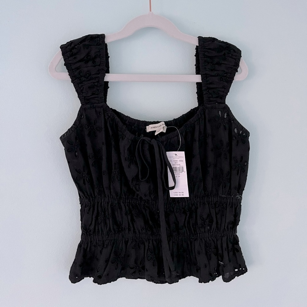 American Eagle Keyhole Summer Tank
